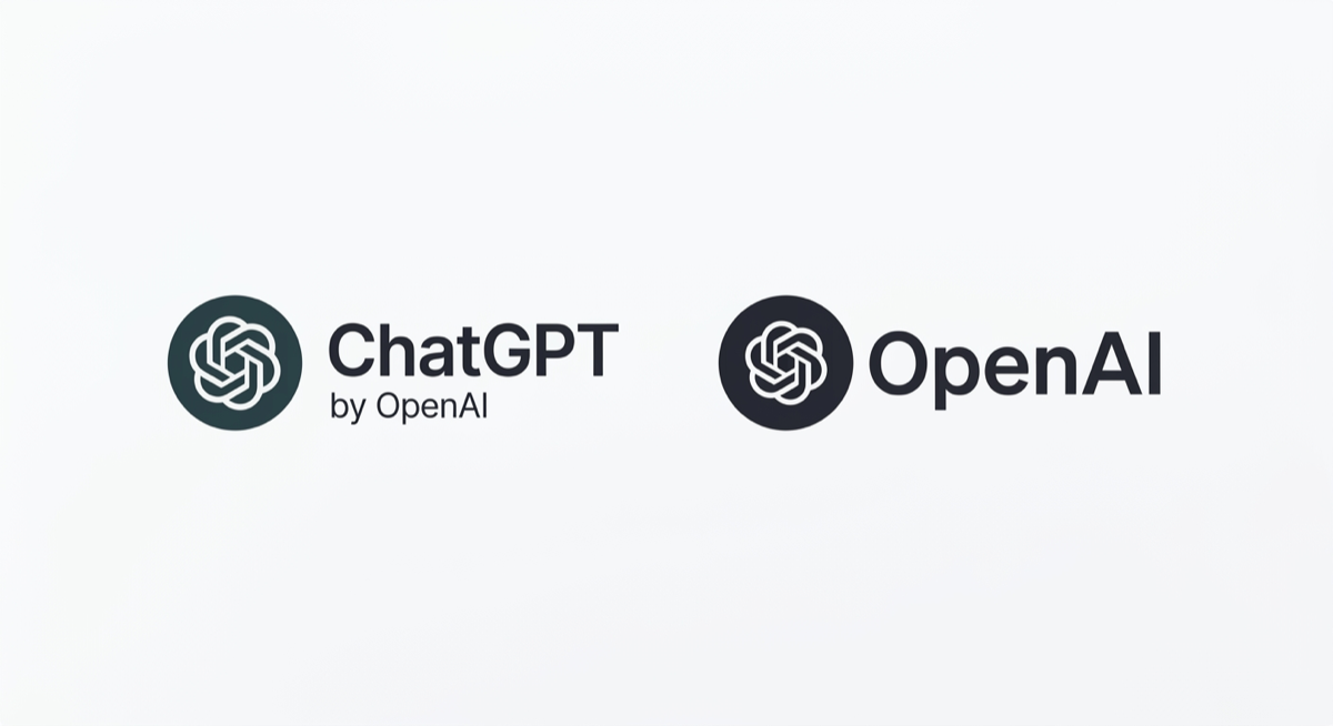 The ChatGPT and OpenAI logos